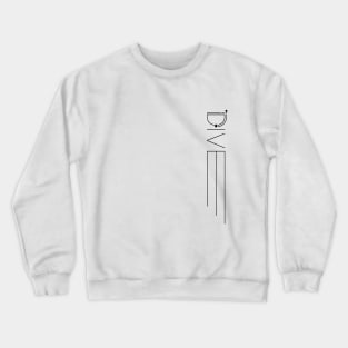 DIVE Line Sporty Dark Crewneck Sweatshirt